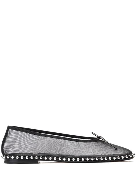 Black Lina Ballchain ballet flats Alexander wang - women